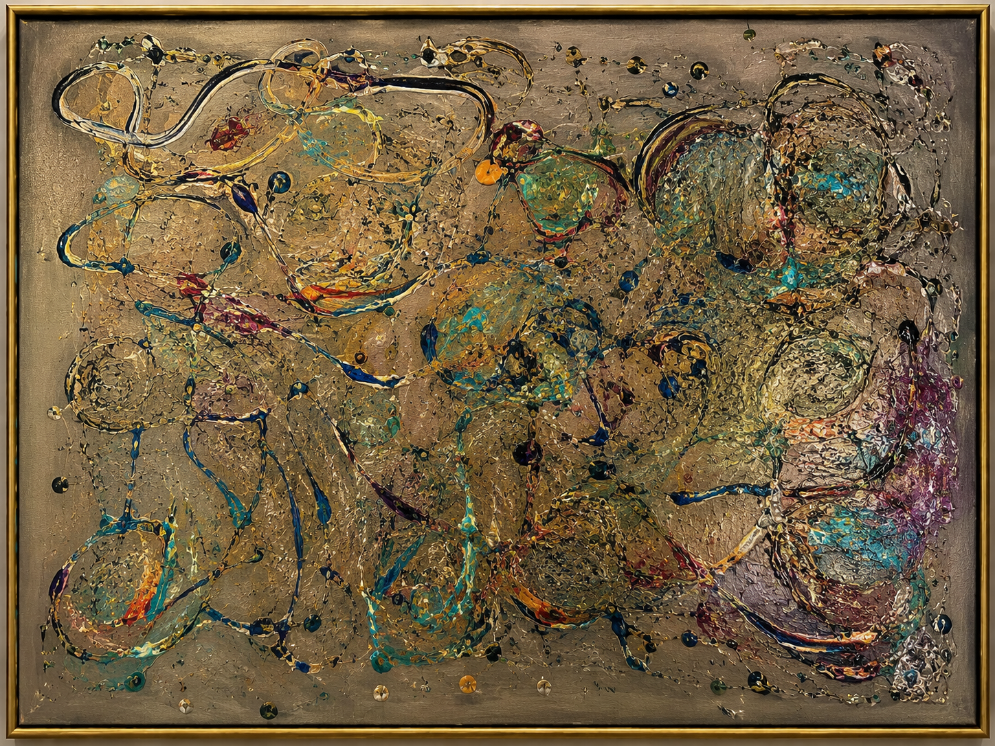 Echos in Gold, original painting