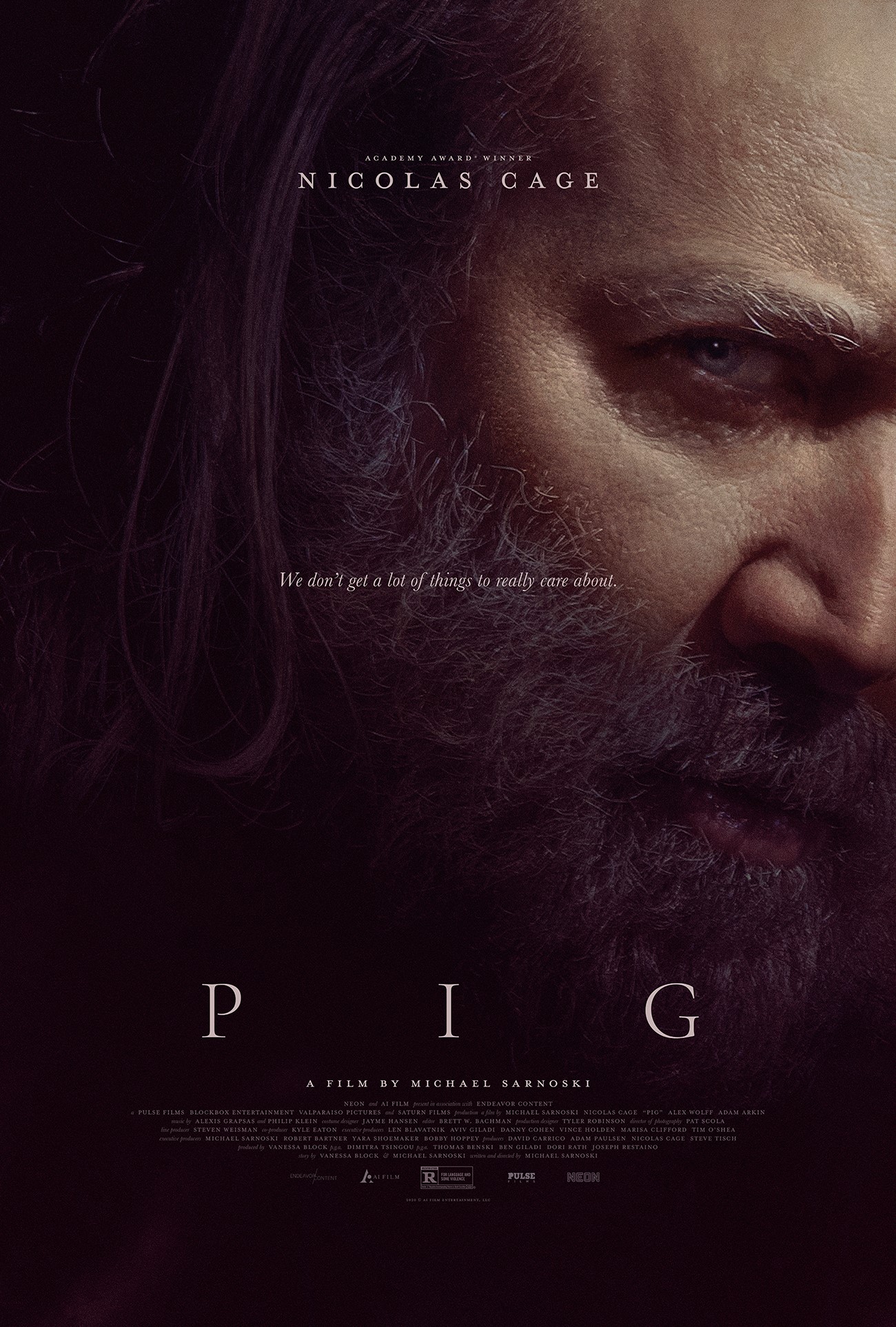 Pig (2021) film poster